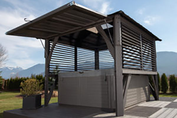 Visscher Cabana Roof Extension