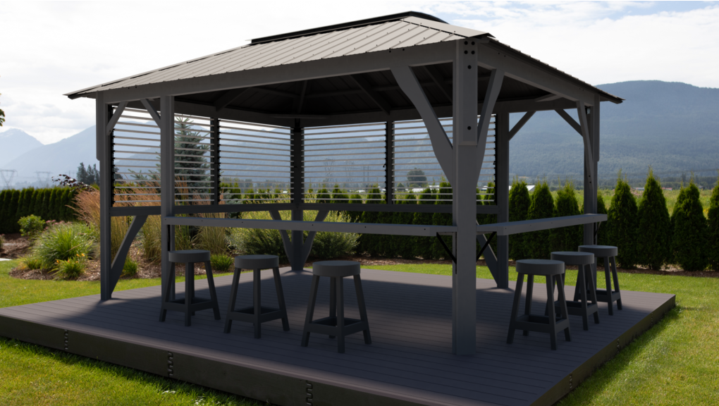 Visscher Gazebos 11x14 Monterey