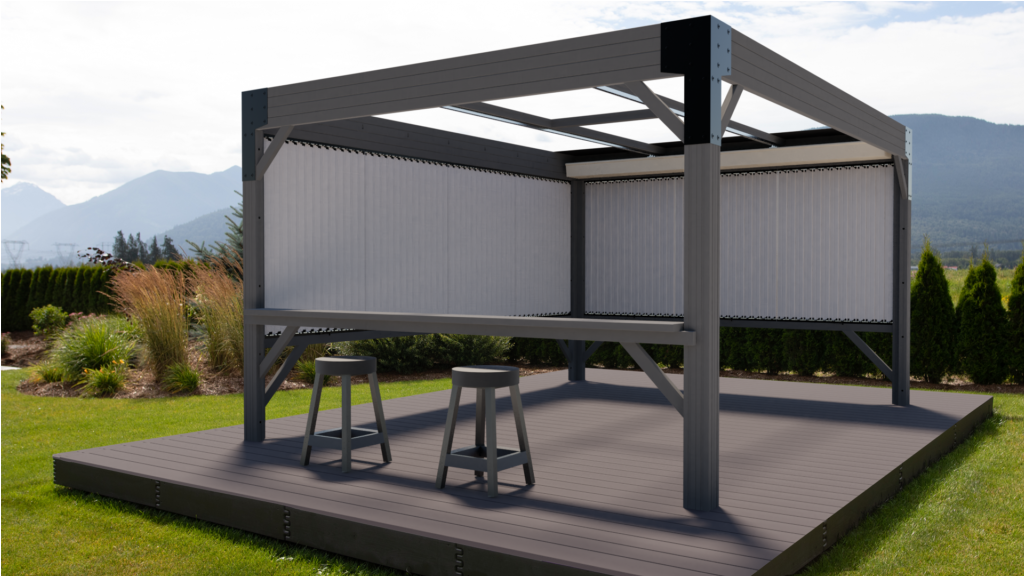 Visscher 11x11 Mesa Gazebo