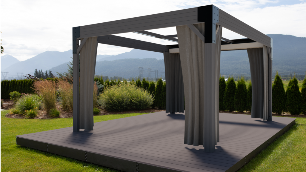 Visscher 11x11 Mesa Gazebo