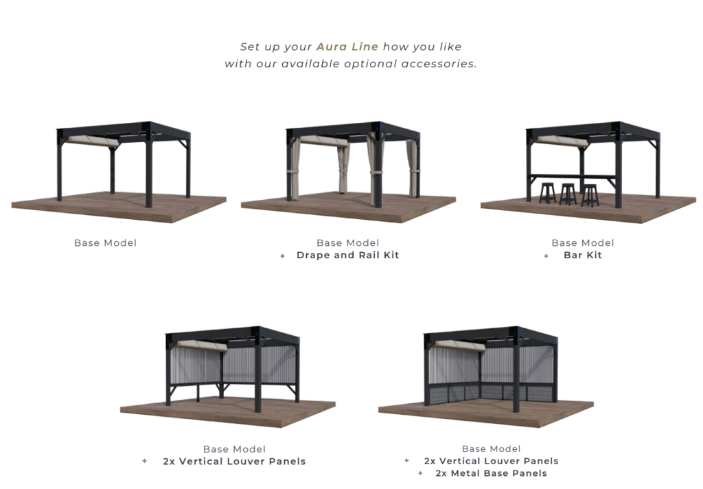 Visscher 11x11 Mesa Gazebo